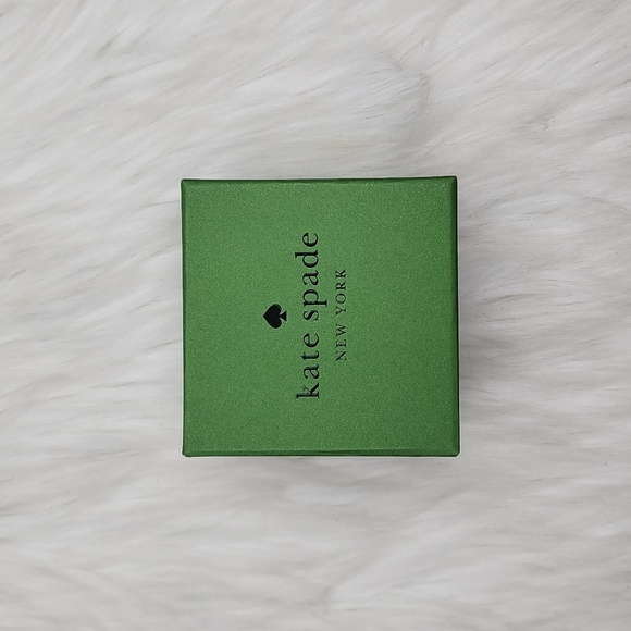 Kate Spade Spot The Spade Box Set of 2 Slider Bracelets Silver / Clear - Picture 7 of 16